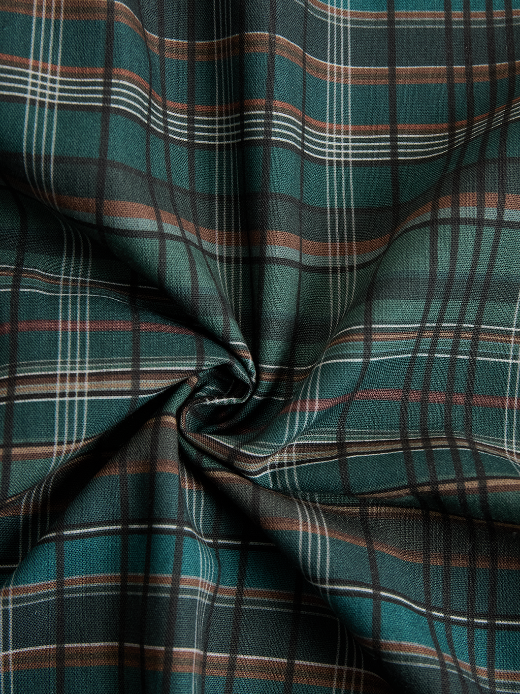 Women's Plaid Lapel Single-Breasted Shirt Maxi Dress