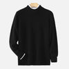 Clevoire | Wool Mock Turtleneck Pullover Sweater
