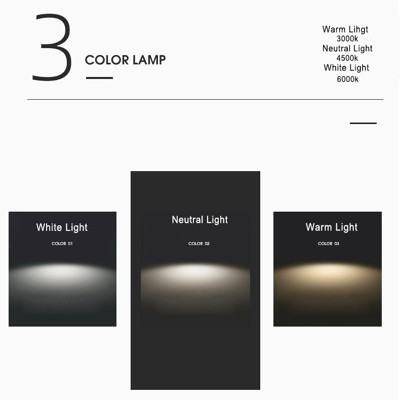 Modern LED Indoor Lamp with Scandinavian Design