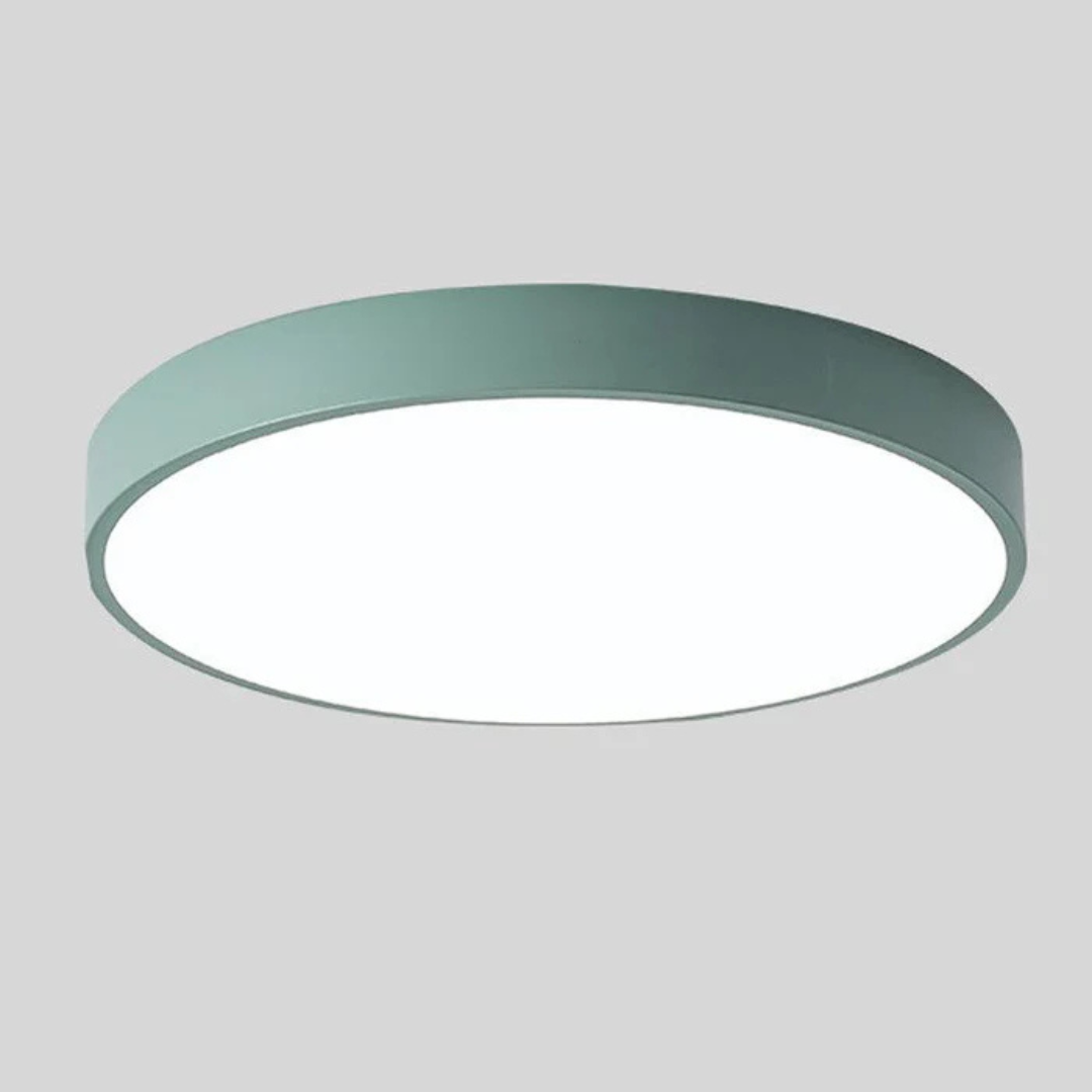 LED Ceiling Lamp with Scandinavian Design of Wood & Acrylic
