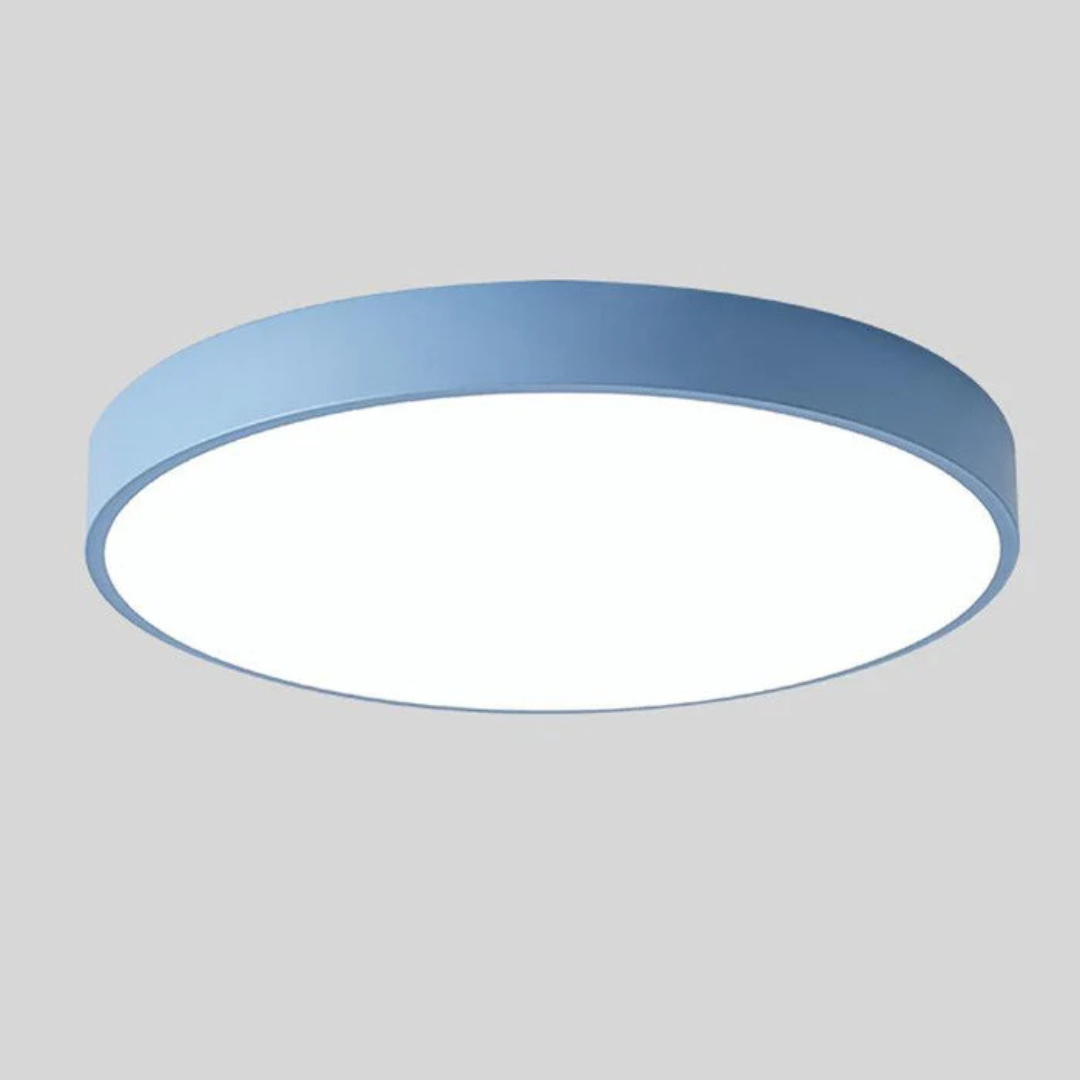 LED Ceiling Lamp with Scandinavian Design of Wood & Acrylic