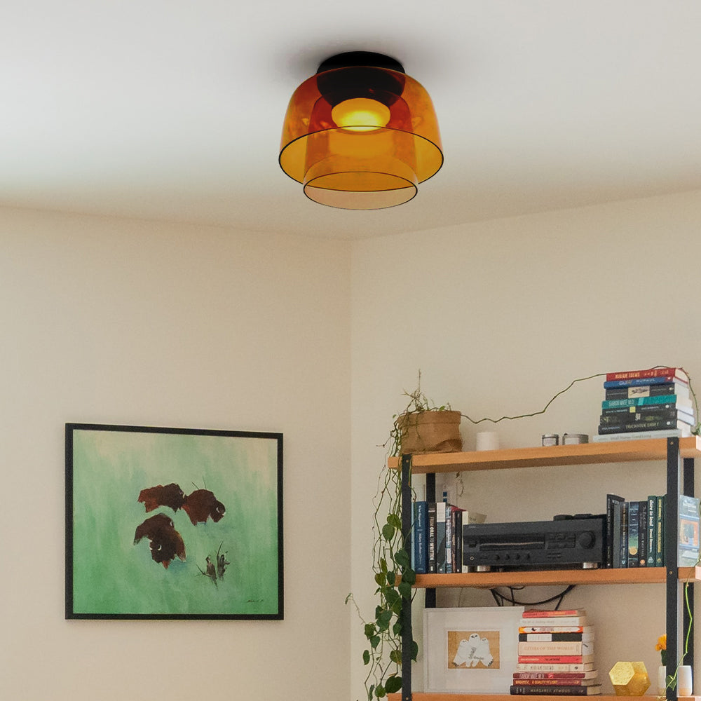 Modern Designer Glass Ceiling Lamp