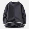 Clevoire | Loose Fit Textured Knit Pullover Sweater