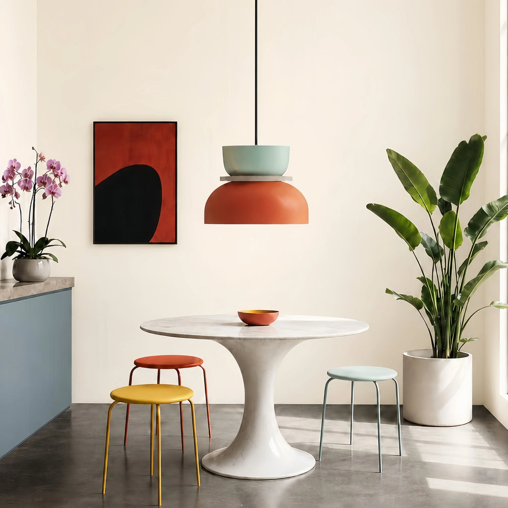 Lucie Color Block Nordic Pendant Light
