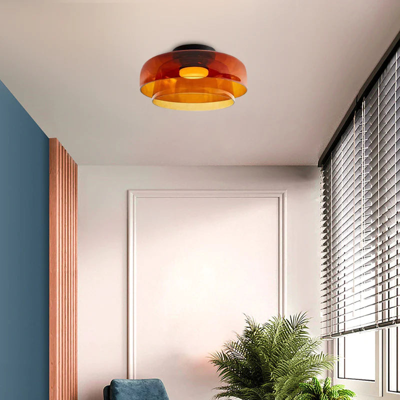 Modern Designer Glass Ceiling Lamp