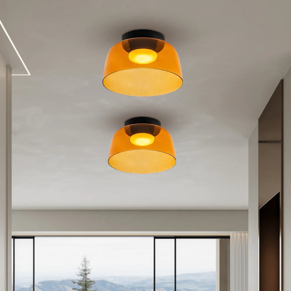 Modern Designer Glass Ceiling Lamp