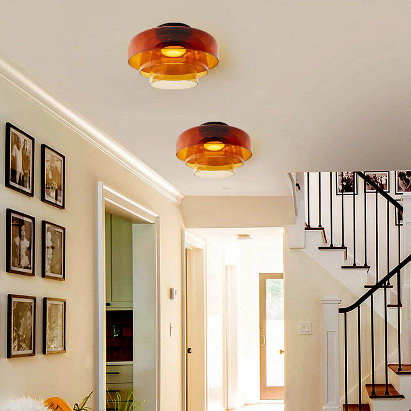 Modern Designer Glass Ceiling Lamp