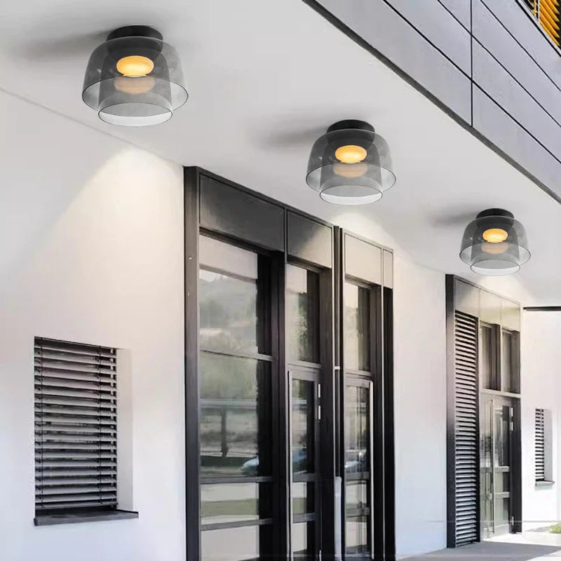 Modern Designer Glass Ceiling Lamp