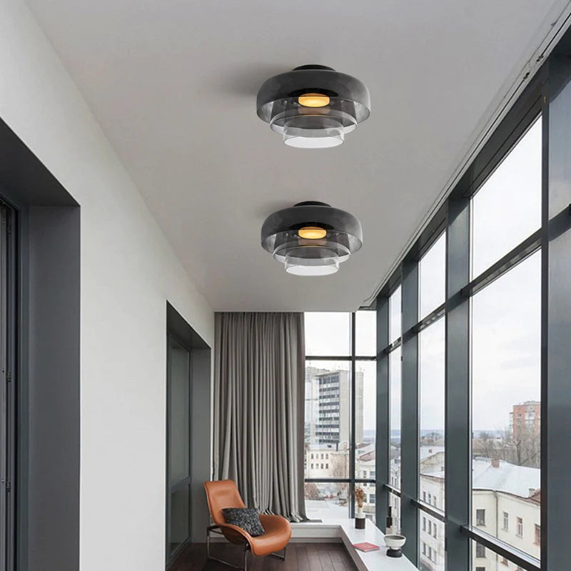 Modern Designer Glass Ceiling Lamp