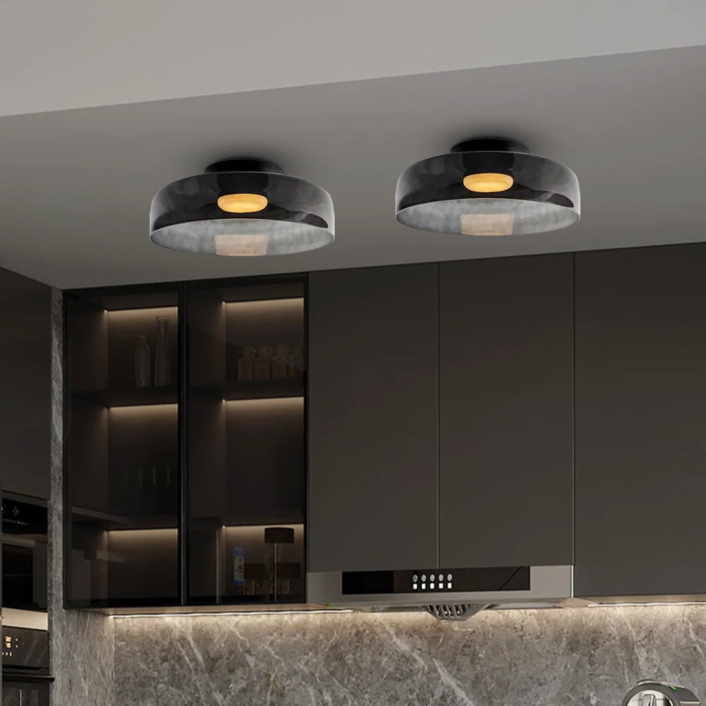 Modern Designer Glass Ceiling Lamp