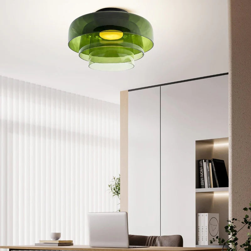 Modern Designer Glass Ceiling Lamp