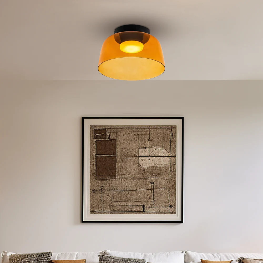 Modern Designer Glass Ceiling Lamp