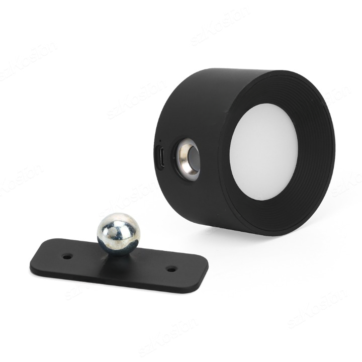 Multifunctional Wireless Wall Lamp Rechargeable & Dimmable with 360° Rotation