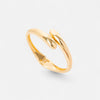Clevoire | Women's Sculpted Water Drop Bangle – Bold Silhouette, Everyday Elegance