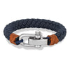 Clevoire | Men’s Sailing Rope Bracelet – Braided Nautical Style with Shackle Clasp
