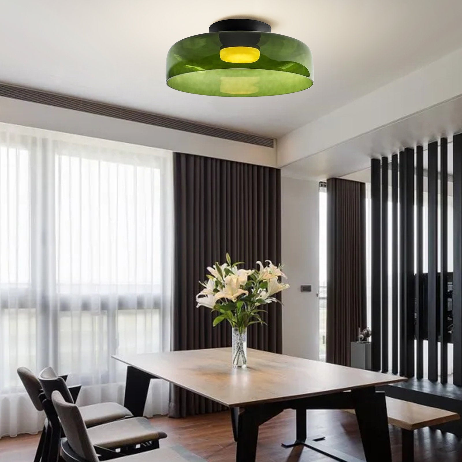 Modern Designer Glass Ceiling Lamp