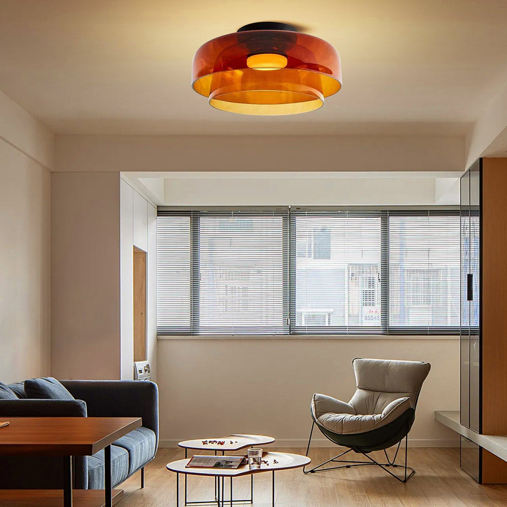 Modern Designer Glass Ceiling Lamp