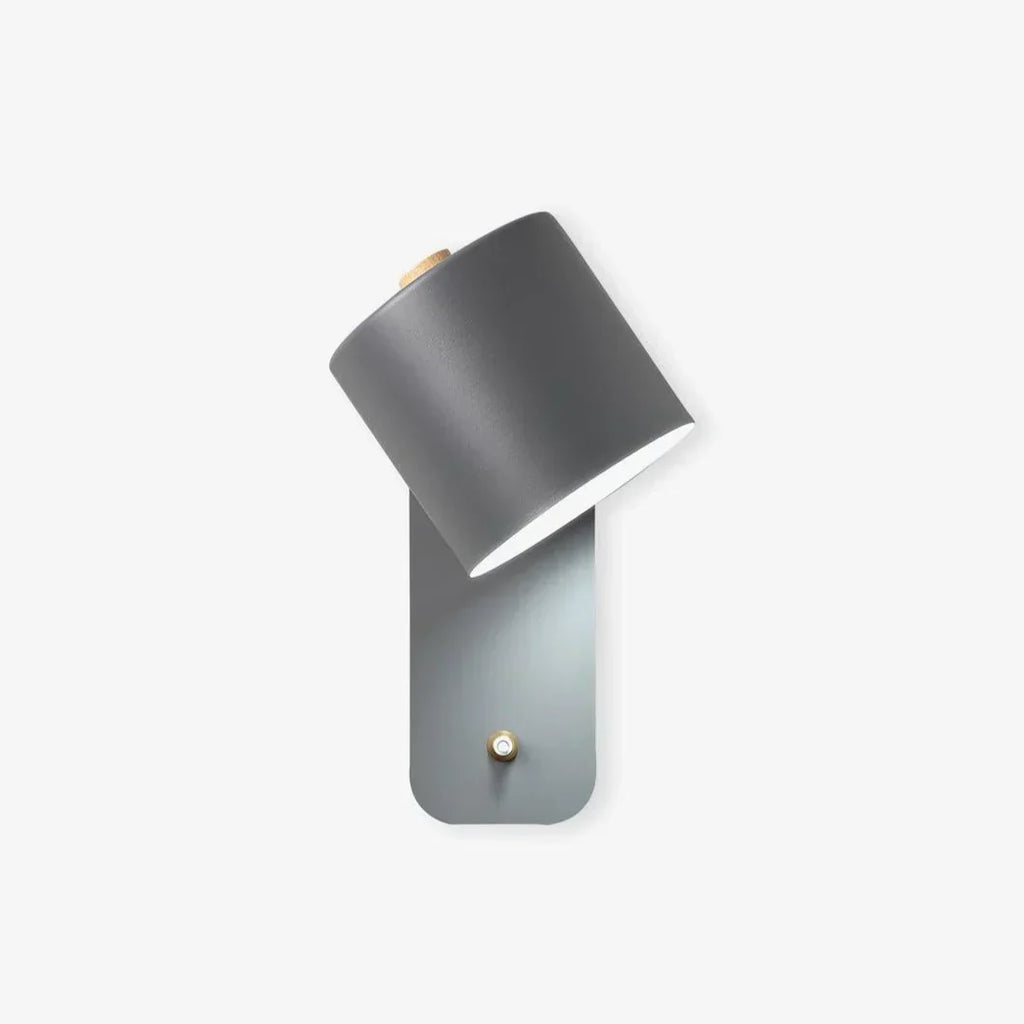Minimalist Wall Lamp with Plug for Flexible Lighting