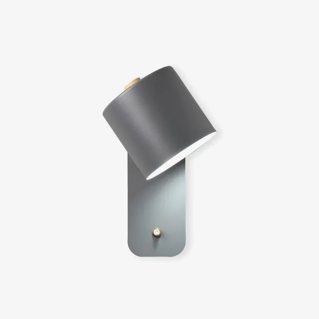 Minimalist Wall Lamp with Plug for Flexible Lighting