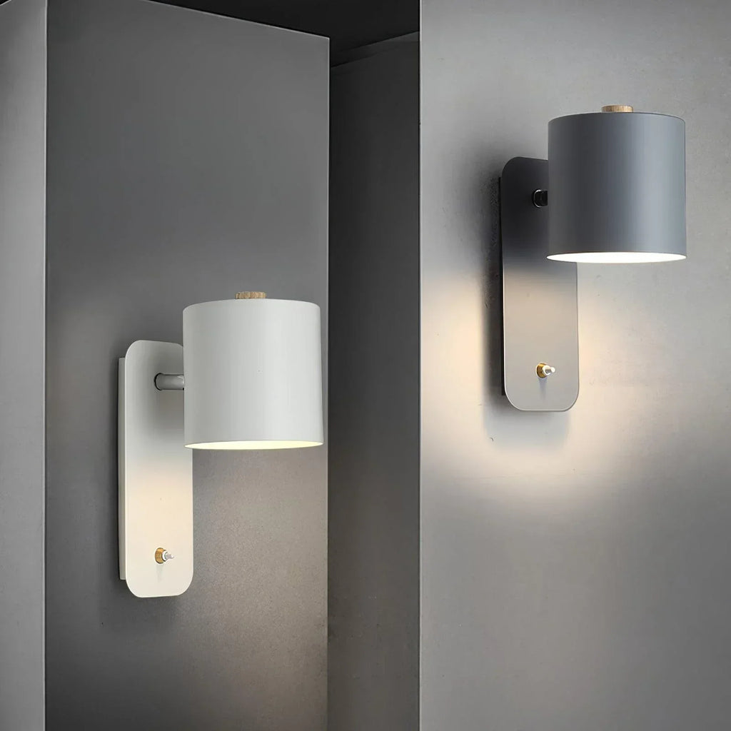 Minimalist Wall Lamp with Plug for Flexible Lighting