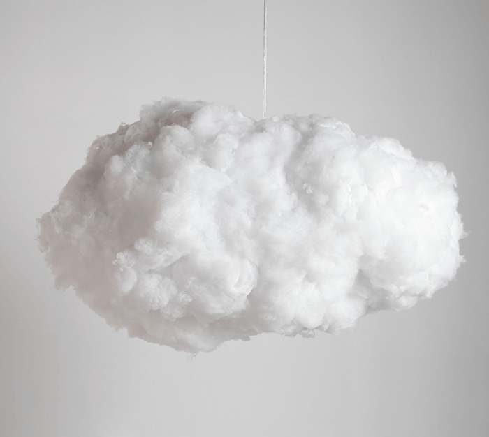Cloud Pendant Lamp Made of Cotton