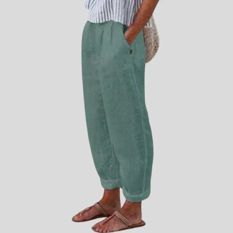 Soft-Line pants with side pockets