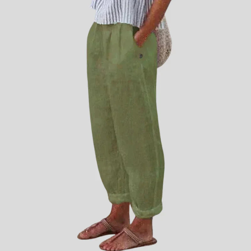 Soft-Line pants with side pockets