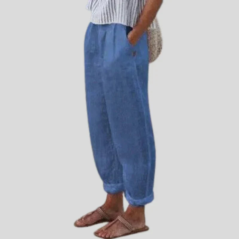 Soft-Line pants with side pockets