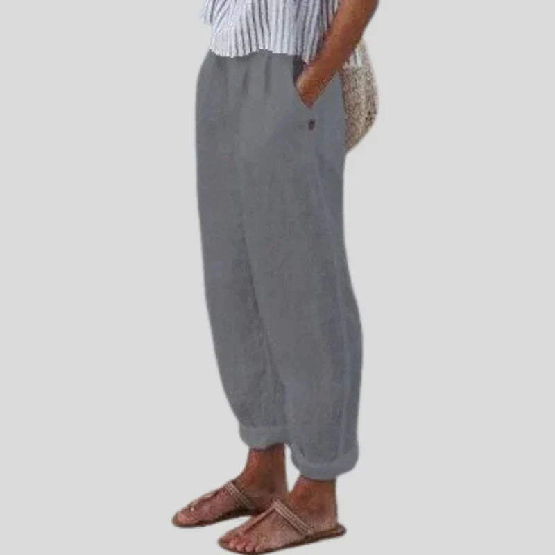 Soft-Line pants with side pockets