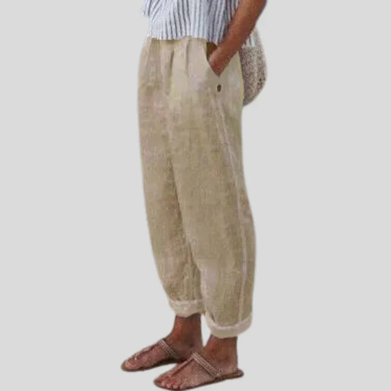 Soft-Line pants with side pockets