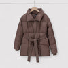 Clevoire | Women’s Warm Belted Puffer Coat