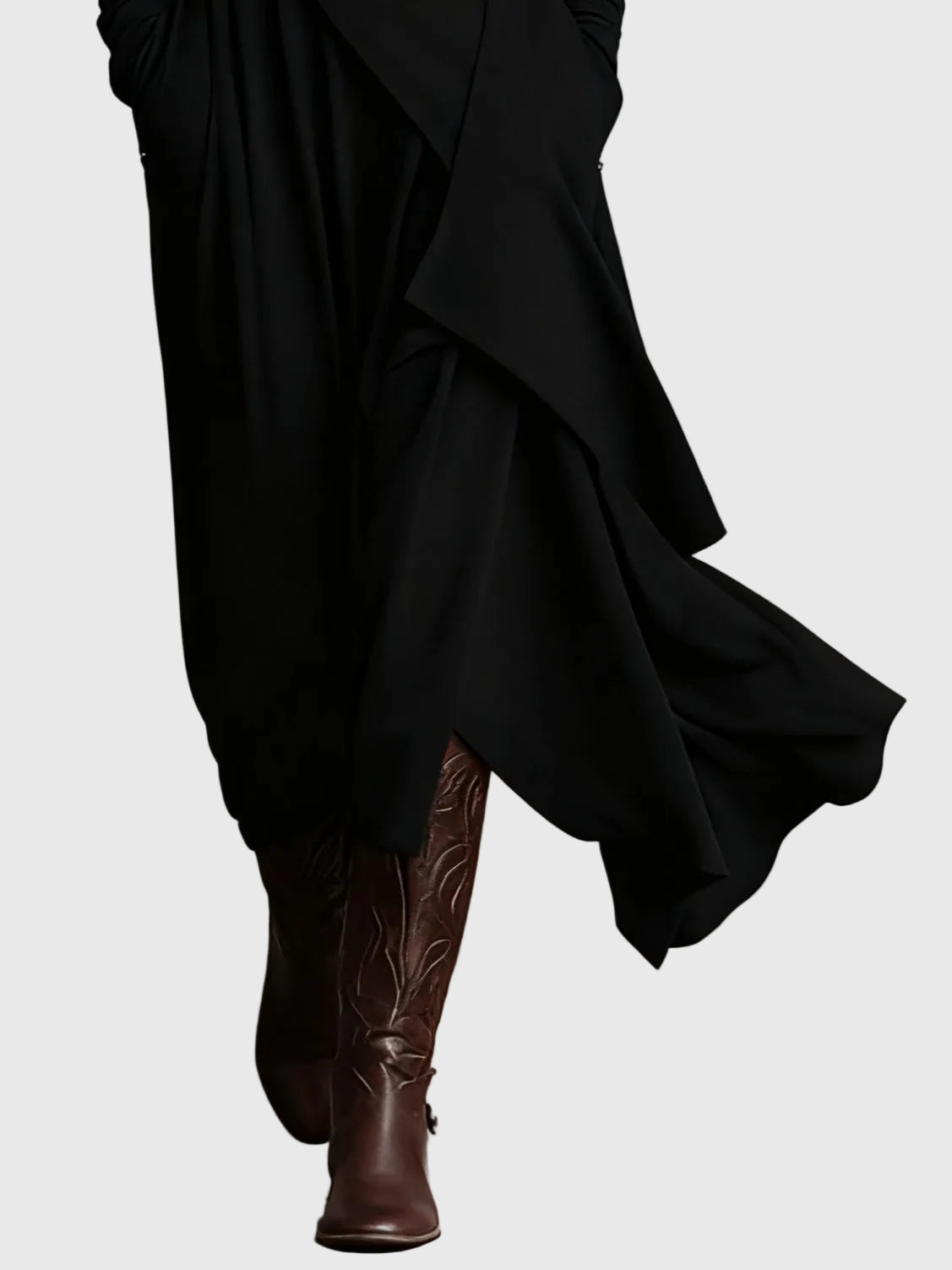 Pleated Elegant Maxi Dress