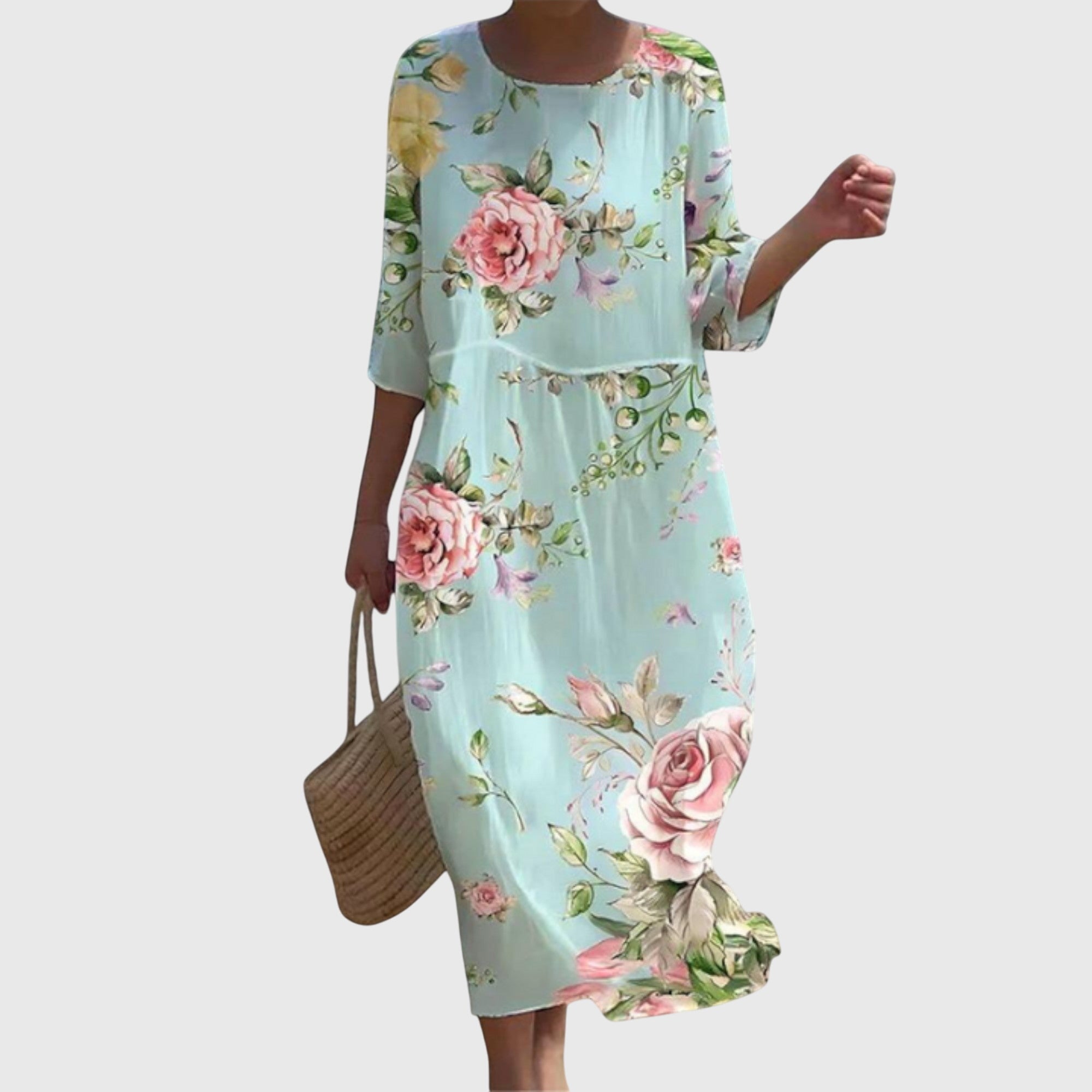 Floral Summer Maxi Dress
