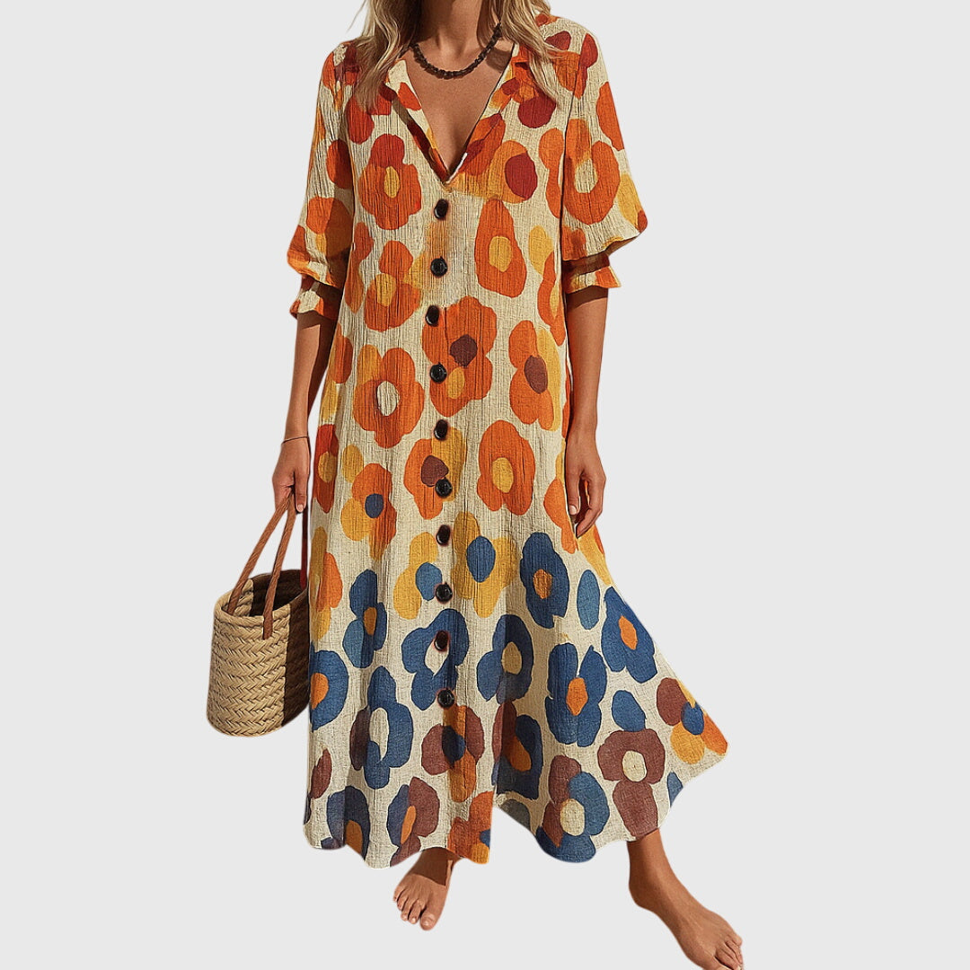 Elegant Slim Fit Maxi Dress