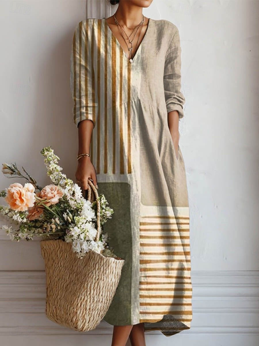 Soft Earth Comfort Dress