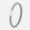 Clevoire | Stainless Steel Herringbone Cable Bracelet
