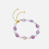 Clevoire | Women's Natural Stone Cat Eye Adjustable Bracelet