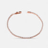 Clevoire | Sterling Silver Tennis Bracelet – Timeless Elegance, Enduring Grace
