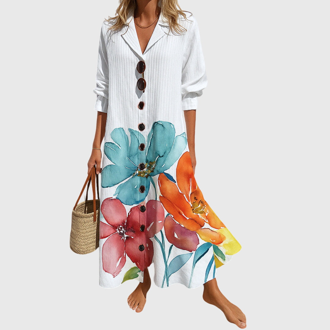 Elegant Slim Fit Maxi Dress