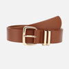 Clevoire | Women's Rounded Rectangle Buckle Belt